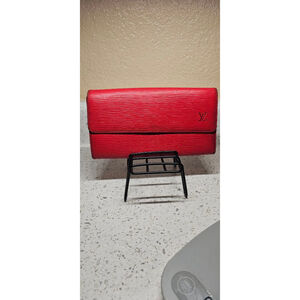 Louis Vuitton Epi Leather Porte-Trésor International Wallet – Toledo Red